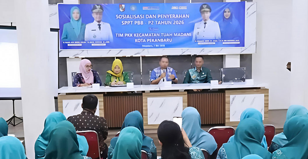 Bapenda Pekanbaru Gandeng TP PKK Tingkatkan Kepatuhan Pajak Kendaraan dan PBB