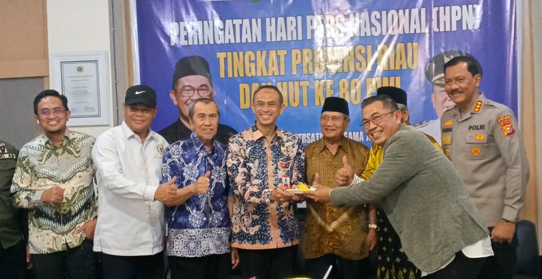 HUT PWI Ke-80 dan HPN 2026, Pemko Pekanbaru Apresiasi Peran Strategis Pers