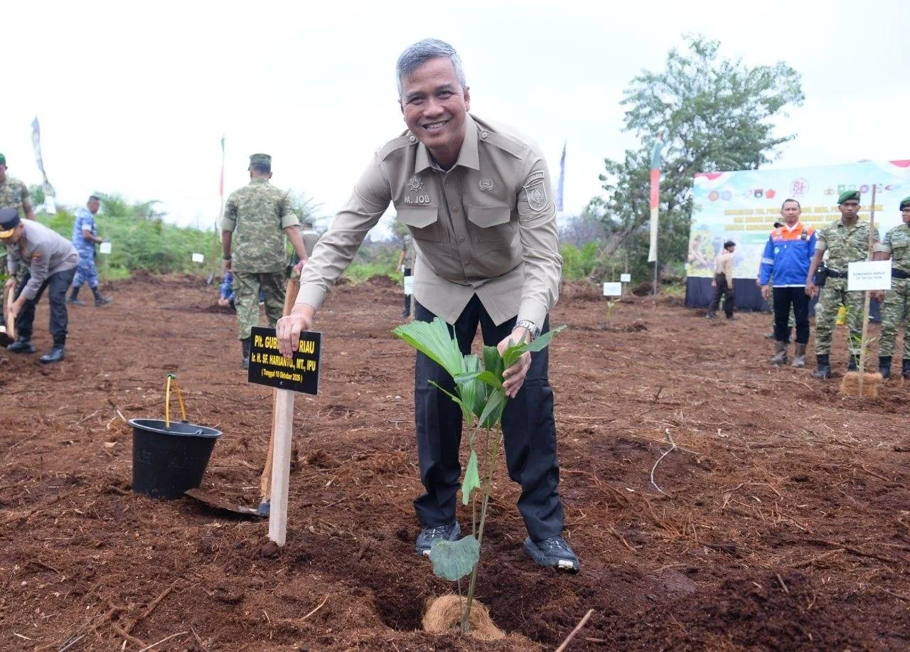 Pemprov Riau Siapkan Dukungan Pembukaan Lahan Tanpa Bakar untuk Cegah Karhutla